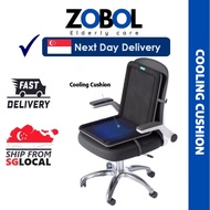 Ventilation  Office Cushion with USB Fan Cooling Pad Cushion with Backrest