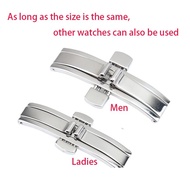 Mod for Longines Tissot Watch Parts Watch Clasp Watchband Buckle Stainless Steel Buckle Watch Accessories Double Press Butterfly