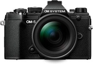 OLYMPUS - OM System OM-5 黑色 with 12-45mm f/4 PRO Kit 鏡頭套裝 (平行進口)
