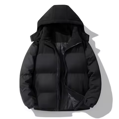 Corduroy padded jacket men's winter trend loose color matching padded jacket men's jacket men jacket