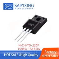 10PCS MOSFET 15N65 TO-220F Field Effect Tube 15A 650V Transistor FQPF15N65C