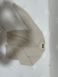 韓國品牌Oioi羊毛針織衫；Oioi Beige Cardigan