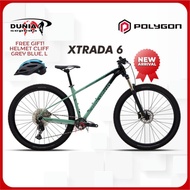 Sepeda Polygon Xtrada 6 2022 Black Green