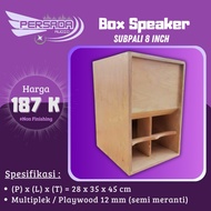 Supali 8 inch speaker Box