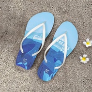 女款防滑防水夾腳拖鞋 Astrid阿脆 室內室外拖鞋 -世界海洋日-