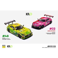 KILOworks 1: 64 Benz AMG GT3 EVO 2025 DTM Alloy Simulation Car Model