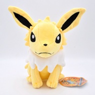 Gấu bông pokemon eevee (eevui) jolteon hệ điện dạng ngồi (20cm) hàng chính hãng pokemon mới 100% đẹp