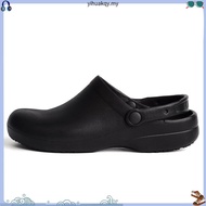 READY STOCK Wako Chef Shoes Kitchen Shoes Labor Protection Shoes Oil Proof Working Shoes Hotel Safet