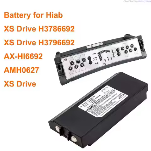 Cameron Sino 2000mAh Battery HIA7220 for Hiab AMH0627, AX-HI6692, XS Drive, XS Drive H3786692, XS Dr