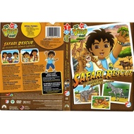 Diego Cartoon Kids Movie Video Cassette - Go Diego Go Movie Cassette - Dora the Explorer Movie Casse