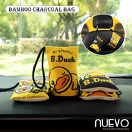 (B.Duck) Bamboo Charcoal Bag Car Odor Removal Air Purifying Bag Kill Bacteria Stinky Smell 竹炭包
