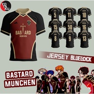 Anime Cosplay Jersey Blue Lock Kaiser Bastard Munchen Series 1 Yukimiya Ness YOTACOS