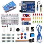 LAFVIN สำหรับ Arduino เริ่มต้นระบบพื้นฐานชุด Uno R3บอร์ด R3ของตกแต่งงานปาร์ตี้/เขียงหั่นขนมปัง + กล่