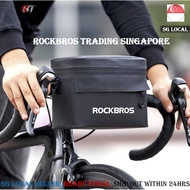 [SG SELLER] RockBros bicycle Handlebar bag cycling bag waterproof bag with handphone holder