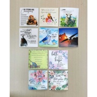 3D Lenticular Magnet with Bible Verse Christian Chosen Treasure Fridge Magnet
