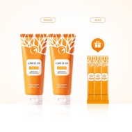 GMEELAN เจลขัดผิวหน้า เจลลอก 150G สครับผิวกาย น้ำยาทำความสะอาดท์เทนนิ่งให้ความชุ่มชื้น สิ