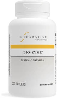 Bio-Zyme- Systemic Enzymes* - Full-Strength Pancreatic Enzyme Complex for Digestive Support* - 200 T