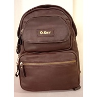KICKERS GENERA LEATHER 2IN1BACK PACK & HIKING BAG