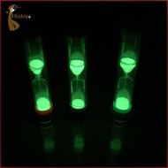 [kokiya] 3.4 Inch 1 Minute Glow Sand Timer Hourglass For Kids Children Teeth Brushing