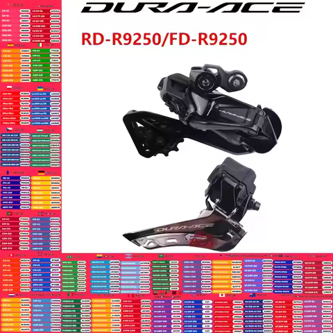 SHIMANO DURA-ACE Di2 R9200 Series RD-R9250/FD-R9250 12s Front Derailleur SHADOW Rear Derailleur For 