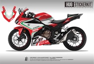 สติ๊กเกอร์ติดรถ สติกเกอร์แต่ง สติกเกอร์ กันรอย Honda CBR500R ลาย Italy