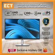 Dell Pro Plus P2725QE P2723QE 27" P3225QE P3223QE 32" 4K UHD 3840 x 2160 100Hz 60Hz USB C Hub IPS LE