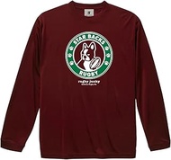 claudio pandiani Rugby Junky Bucks Dog + 7 Long DryTEE RJ18508 Burgundy M