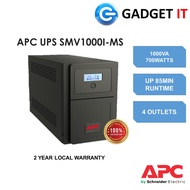 APC SMV1000I-MS 1000VA LINE-INTERACIVE EASY UPS BATTERY BACKUP (UPS-APC-SMV1000I-MS)