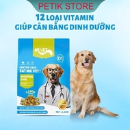 Sheep Flavored Dog Grains with Meat and Dried Eggs 1.4kg Bag - Skin and Coat Care to Support Digesti