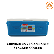 กระติกเก็บความเย็น แบบซ้อนได้ Coleman US 24 Can Party Stacker Cooler