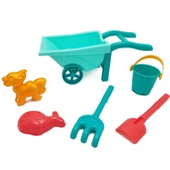Baby Sand Digging Tool Set Children's Beach Toys Castle Sand Mold Set Bucket Shovel Hourglass Combin