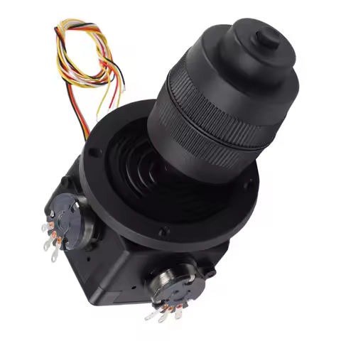 JH-D400X-R4 4-Axis Joystick Potentiometer (10kΩ) Controller For Industrial Responsive And Accurate 4