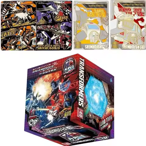 KAYOU Genuine Transformers Card Transformers Horizon 40th Anniversary Energy Optimus Prime Bumblebee