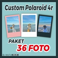 Package of 36 Polaroid Photos Size 4R