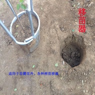 挖树铲新款农用移苗移栽起苗器树苗移植农用工具打洞移苗神器定植Tree digging shovel new agricultural transplanting seedling seeding de