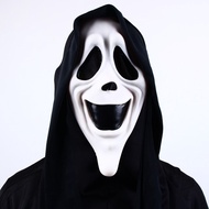 Halloween Mask Scary Ghost Face Latex Mask Horror Killer Full Head Masks Creepy Movie Cosplay Costum