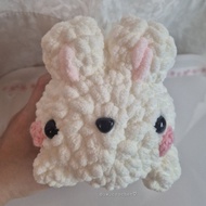 [HANDMADE] Crochet Chunky Bunny Plushie