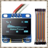 I2C OLED Display 0.96 Inch IIC Serial LCD LED Module 128 64 for with 40 Pcs Wire