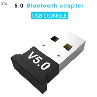 DTA USB bluetooth 5.0 Wireless Dongle Adapter Adapter 5.0 Real PC Receiver Stereo
 DT