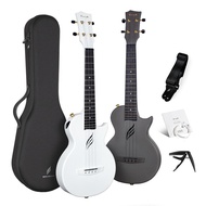 อูคูเลเล่ทีนอร์ Enya ใยคาร์บอน26นิ้ว NOVA U Pro Cutaway เดินทาง Ukelele พลาสติกมาร์กตำแหน่งนิ้วกีตาร์ชุดผู้เริ่มต้นรวมสายรัดเคส Xion