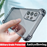 Phone Case for Samsung Galaxy A32 5G 6.5 inch SM-A326B A326BDS Flexible Clear Liquid Silicone Semi-t