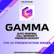 GAMMA.APP AI Presentation Slides Premium | Full Warranty