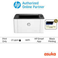 HP Laser Printer 107W [Wireless] / 107A [Wired] (4ZB77A/ 4ZB78A) LaserJet Printer