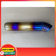 [jlexhaust]IN 2.5" OUT 3" 4x4 exhaust straight pipe tip muffler car ekzos exzos kereta ford ranger