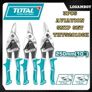 Aviation Snip Set 3 PCS TOTAL 10" Left Right Straight Gunting Besi Cutter Potong Besi