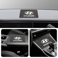 1pcs Car Non-Slip Mat Auto Dashboard Phone Anti-Slip Mat For Hyundai i10 i30 Sonata Accent Tucson El