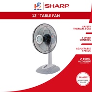 Sharp Table Fan (12”) PJT129 PJT129GY