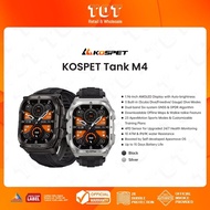Kospet Tank M4 l 1.96-Inch AMOLED Display I Dual-band Six-system GNSS & OPDR Algorithm I 10 ATM & IP