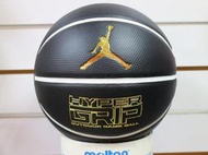 (缺貨勿下標)NIKE JORDAN HYPER GRIP JKI019407 黑金色 籃球 另賣 斯伯丁 molten