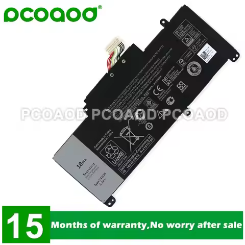 3.7V 18Wh 4860mAh Mode 74XCR Battery For Dell Venue 8 Pro (5830) Series Tablet